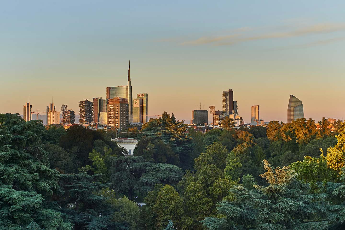Lo skyline di Milano