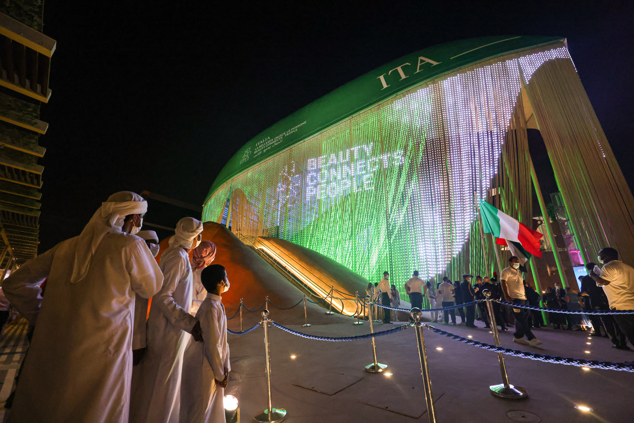 The Italian Pavilion at EXPO 2020