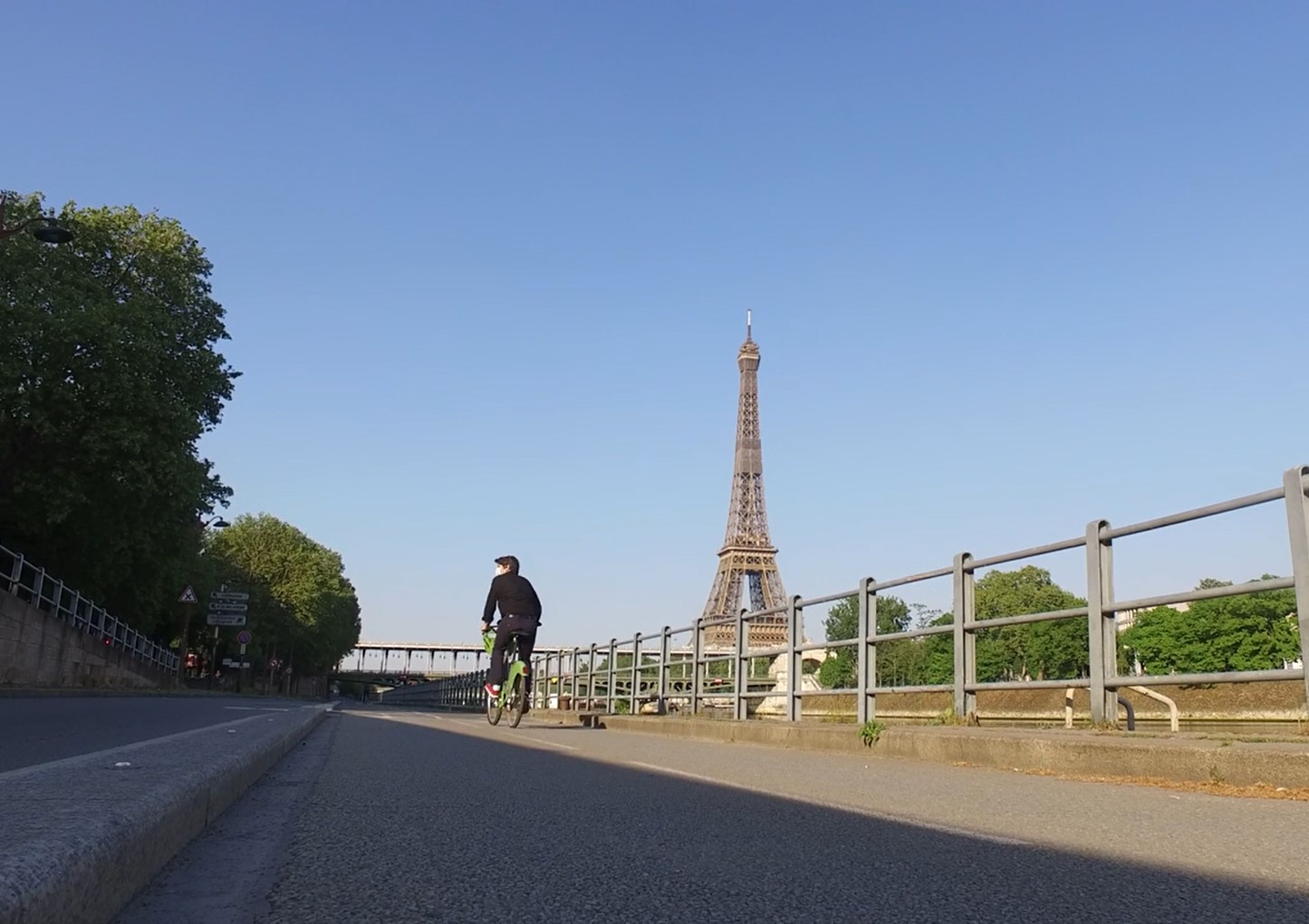 Paris created 1,094 kilometres of bike lanes, and pedestrianized the boulevards on the Seine