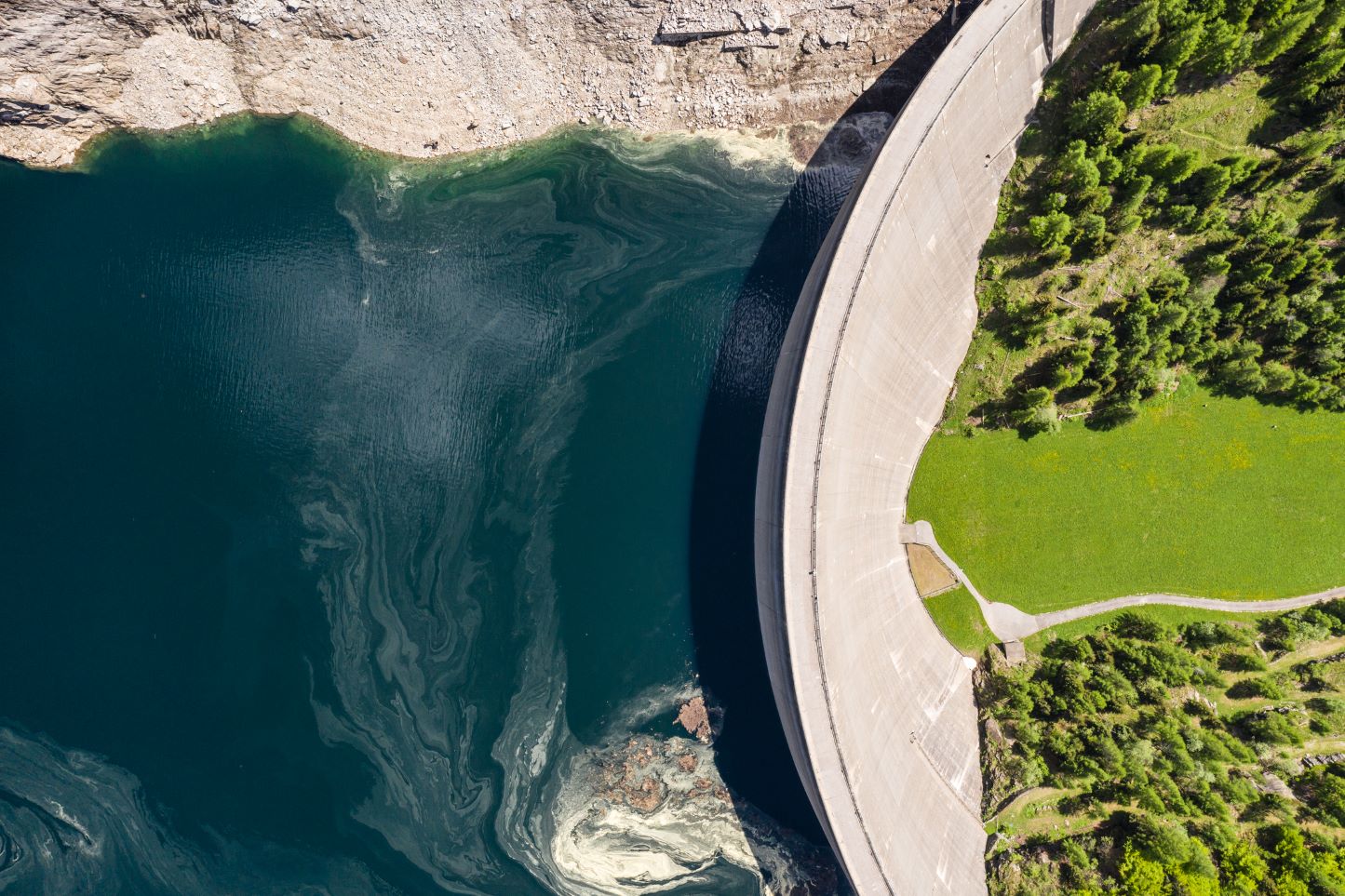 A dam in Switzerland